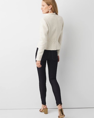Tweed Peplum Blazer | White House Black Market